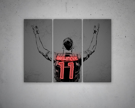 Zlatan Ibrahimović Canvas Wall Art