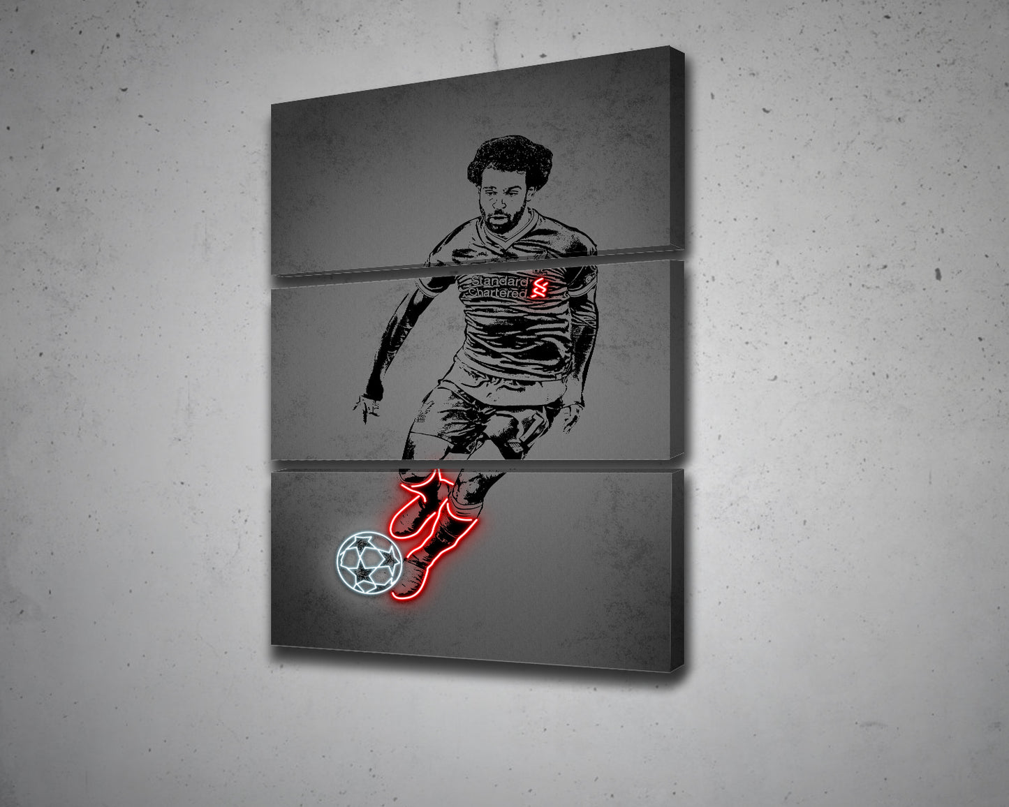 Mohamed Salah Canvas Wall Art 