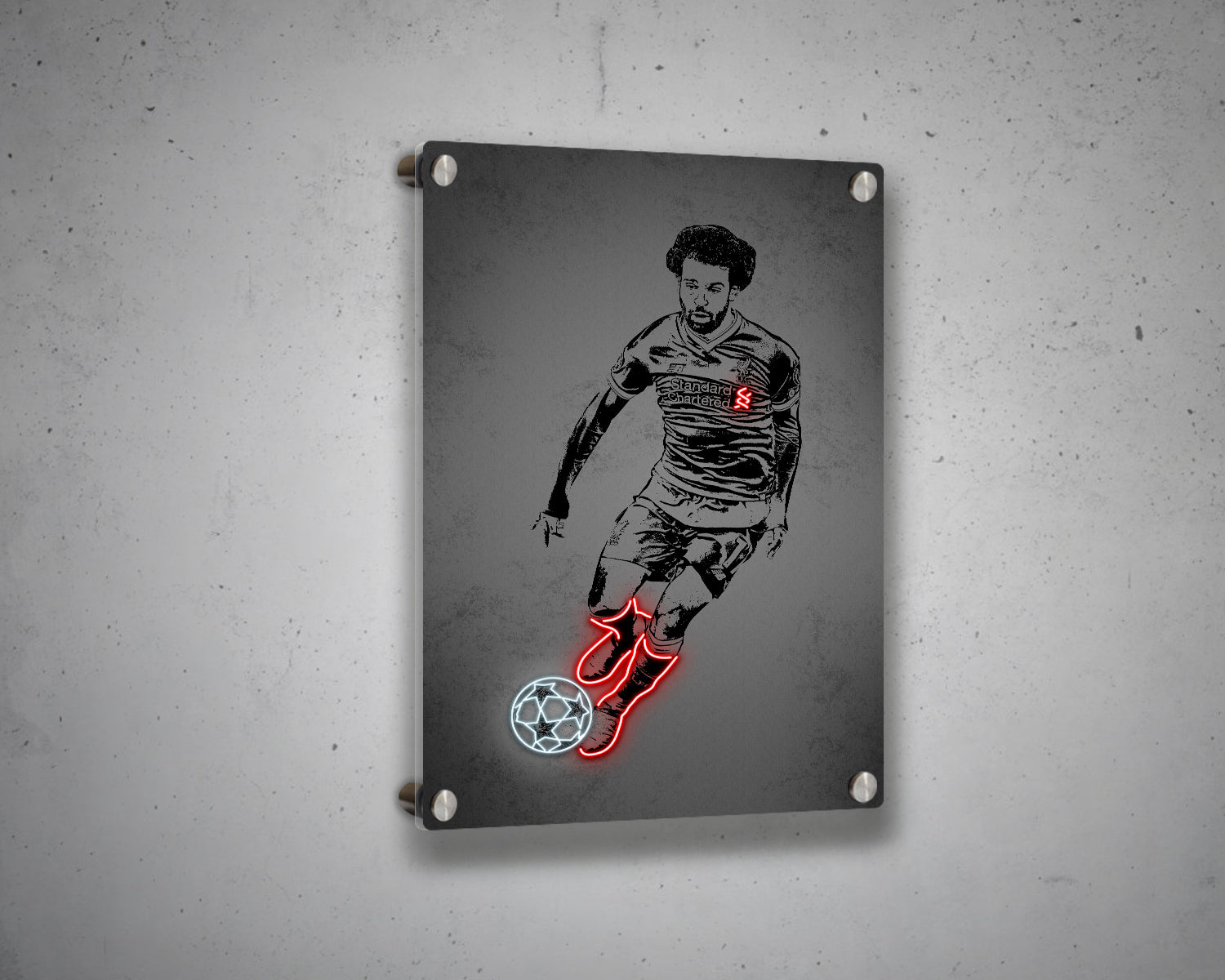 Mohamed Salah Canvas Wall Art 