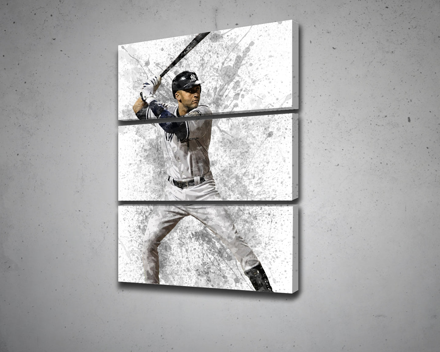 Derek Jeter Canvas Wall Art 