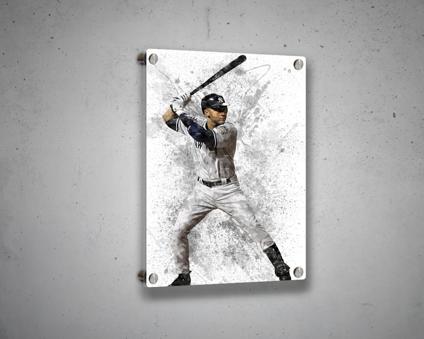 Derek Jeter Canvas Wall Art 