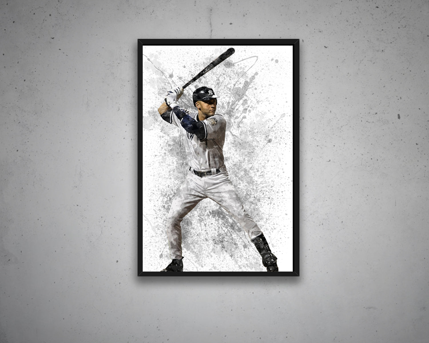 Derek Jeter Canvas Wall Art 