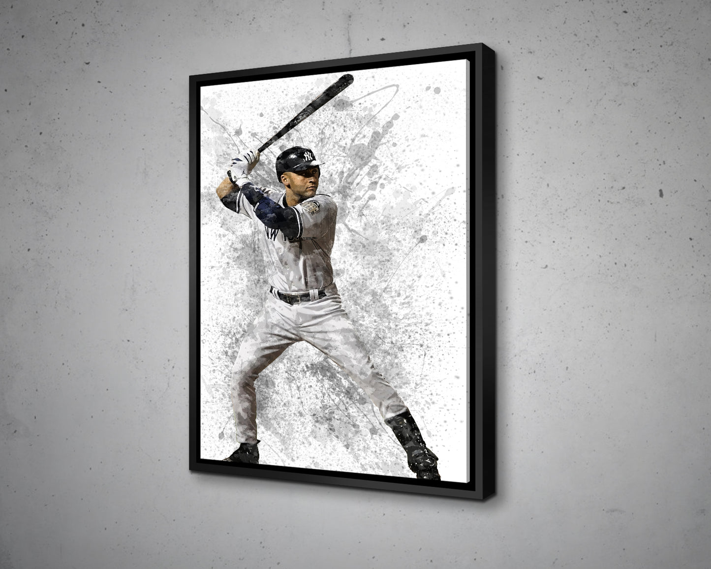 Derek Jeter Canvas Wall Art 