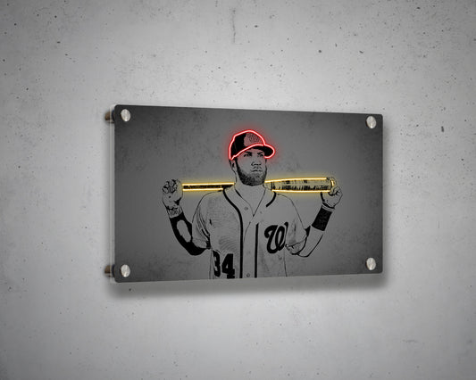 Bryce Harper Canvas Wall Art