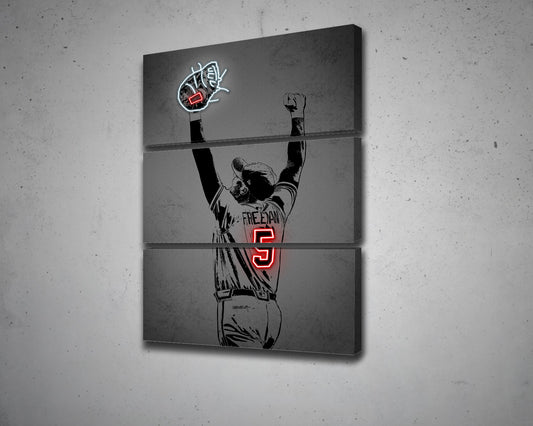 Freddie Freeman Canvas Wall Art