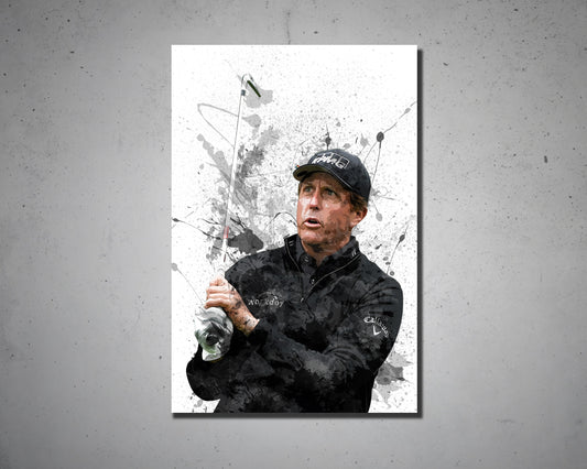 Phil Mickelson Canvas Wall Art
