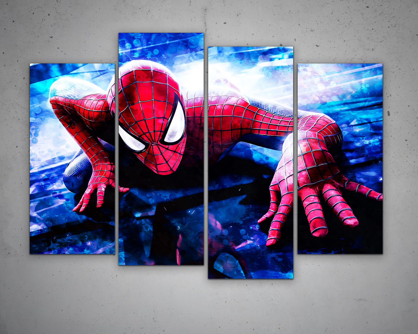 Spiderman Multicolour Wall Art 