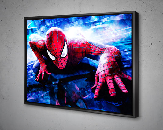 Spiderman Multicolour Wall Art