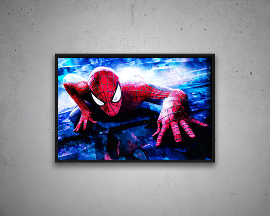 Spiderman Multicolour Wall Art 