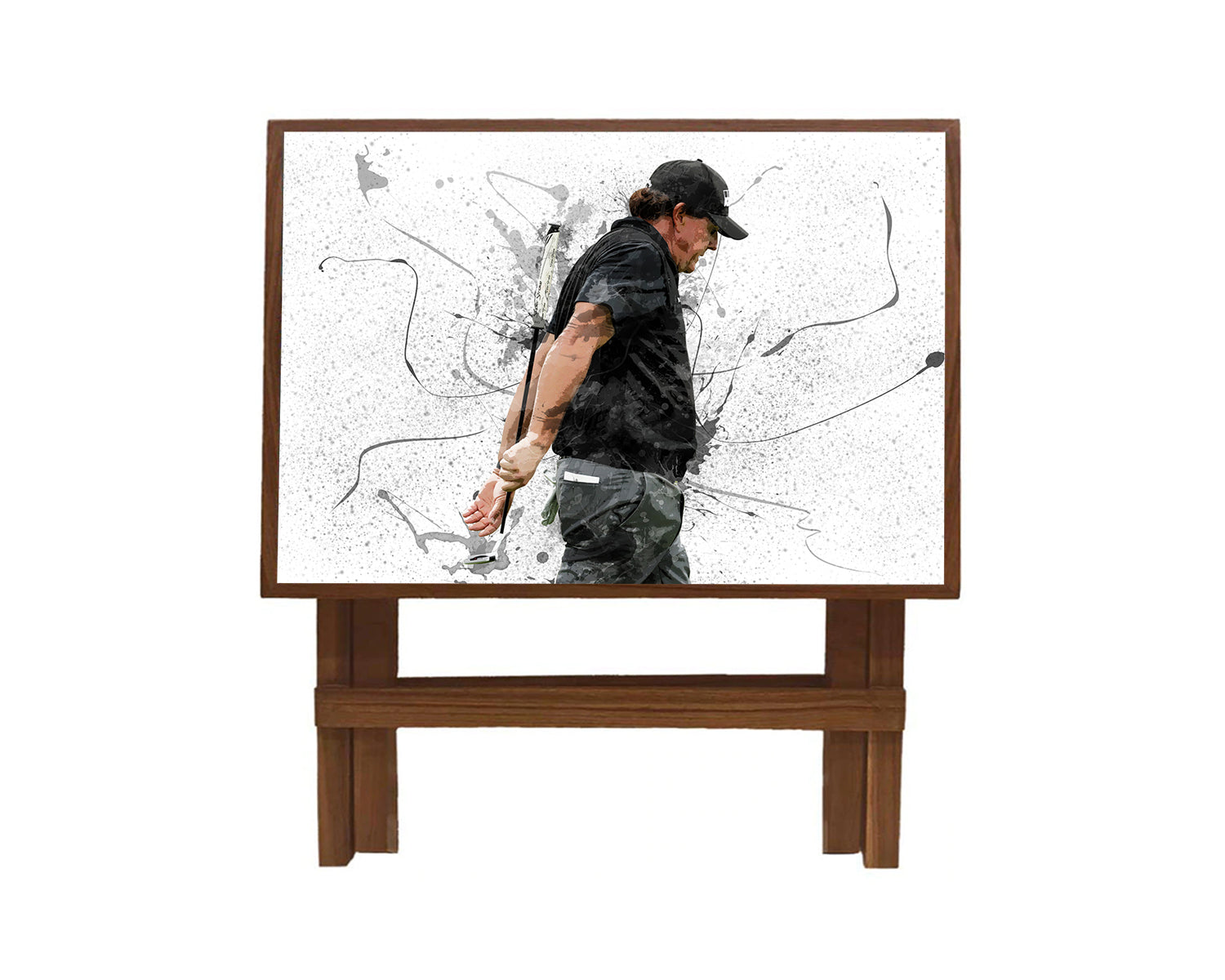 Phil Mickelson Splash Effect Coffee and Laptop Table 