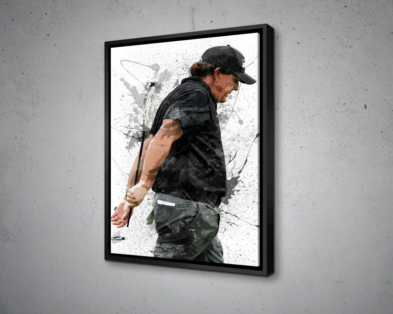 Phil MickelsonCanvas Wall Art 