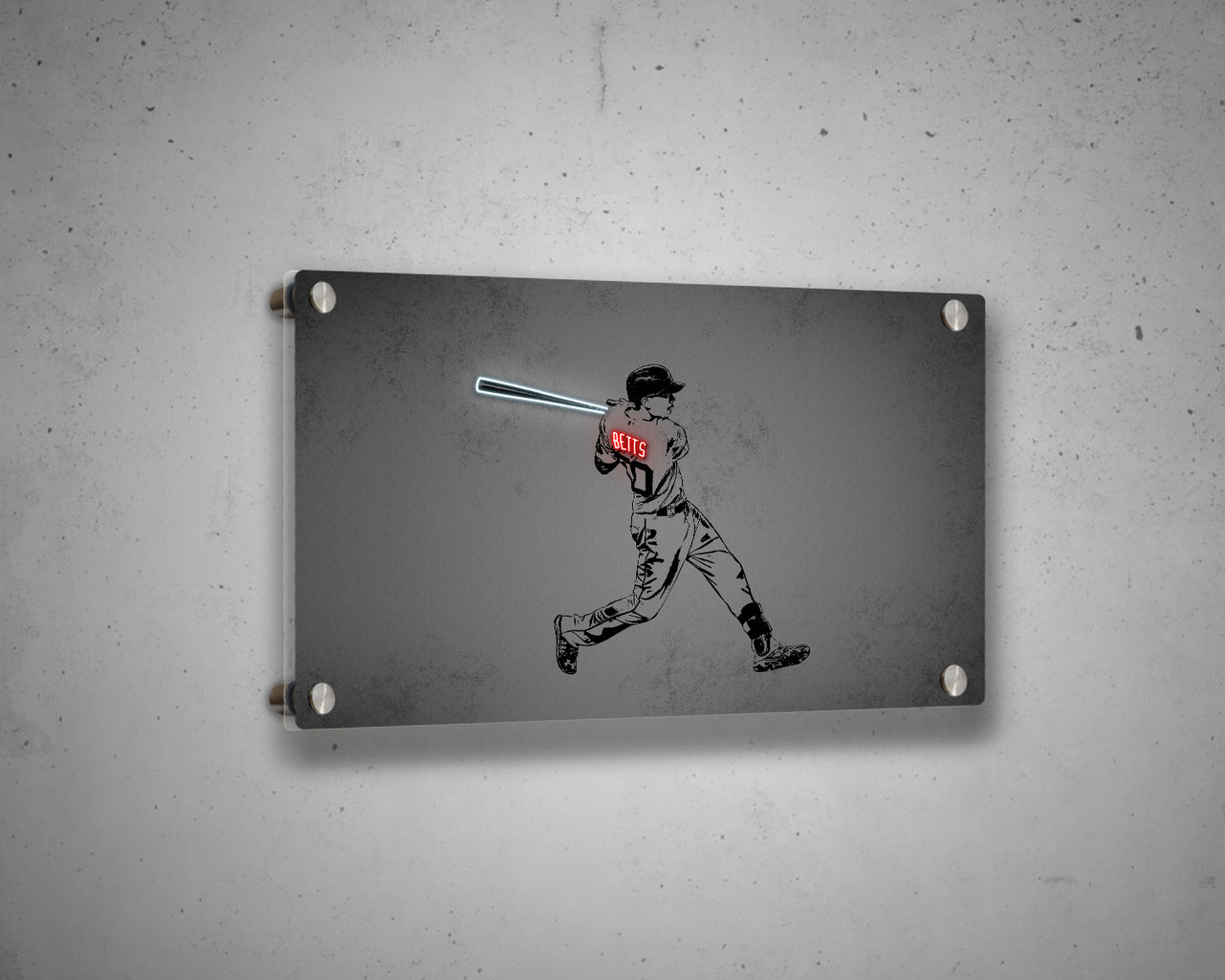 Mookie Betts Canvas Wall Art