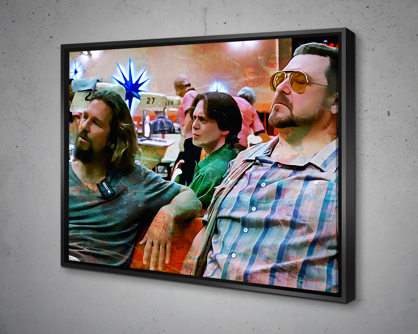 Lebowski Crew Multicolour Dude Wall Art 