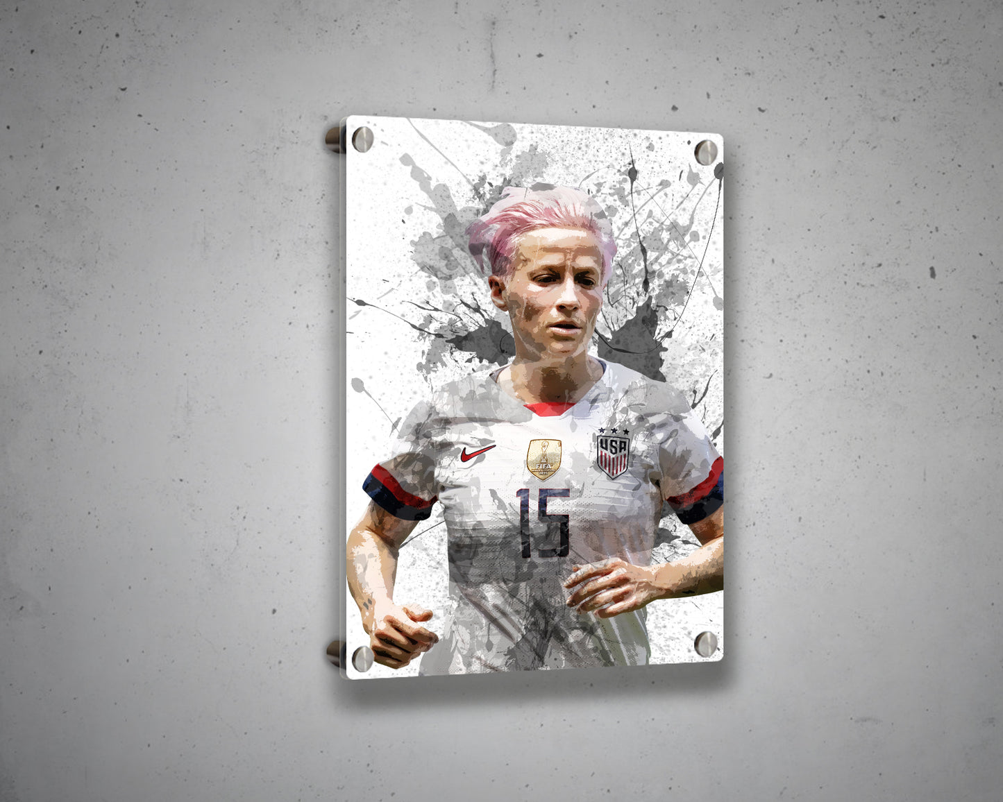 Megan Rapinoe Canvas Wall Art 