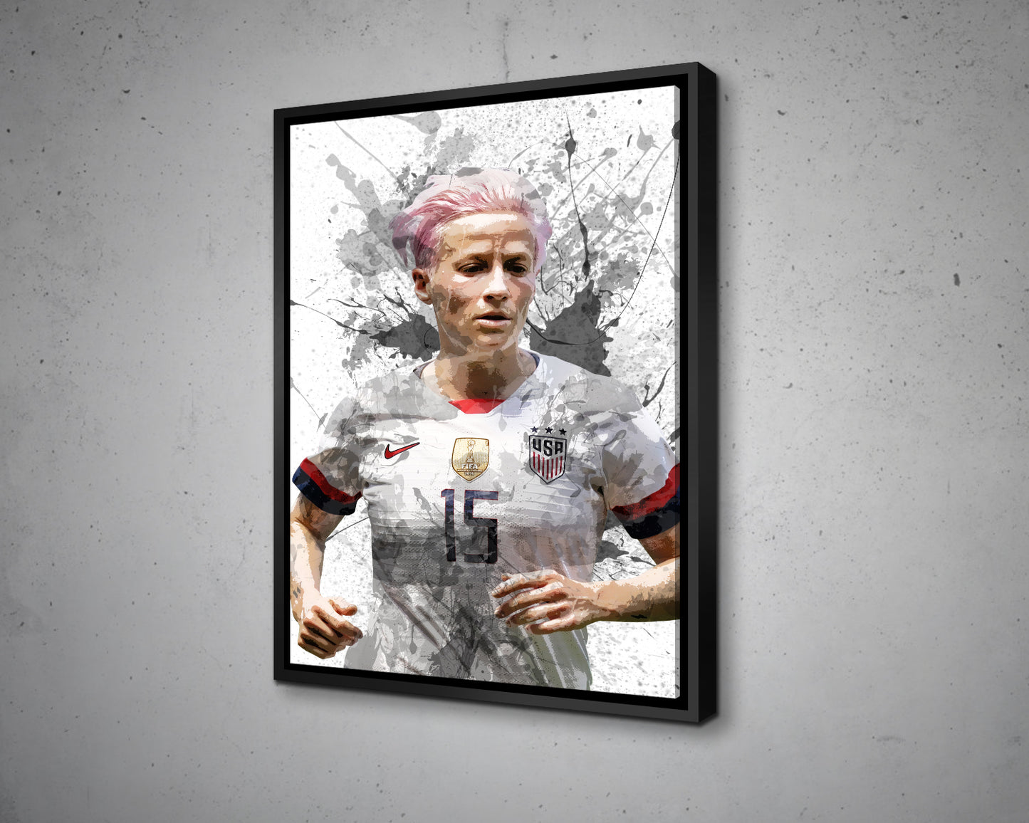 Megan Rapinoe Canvas Wall Art 