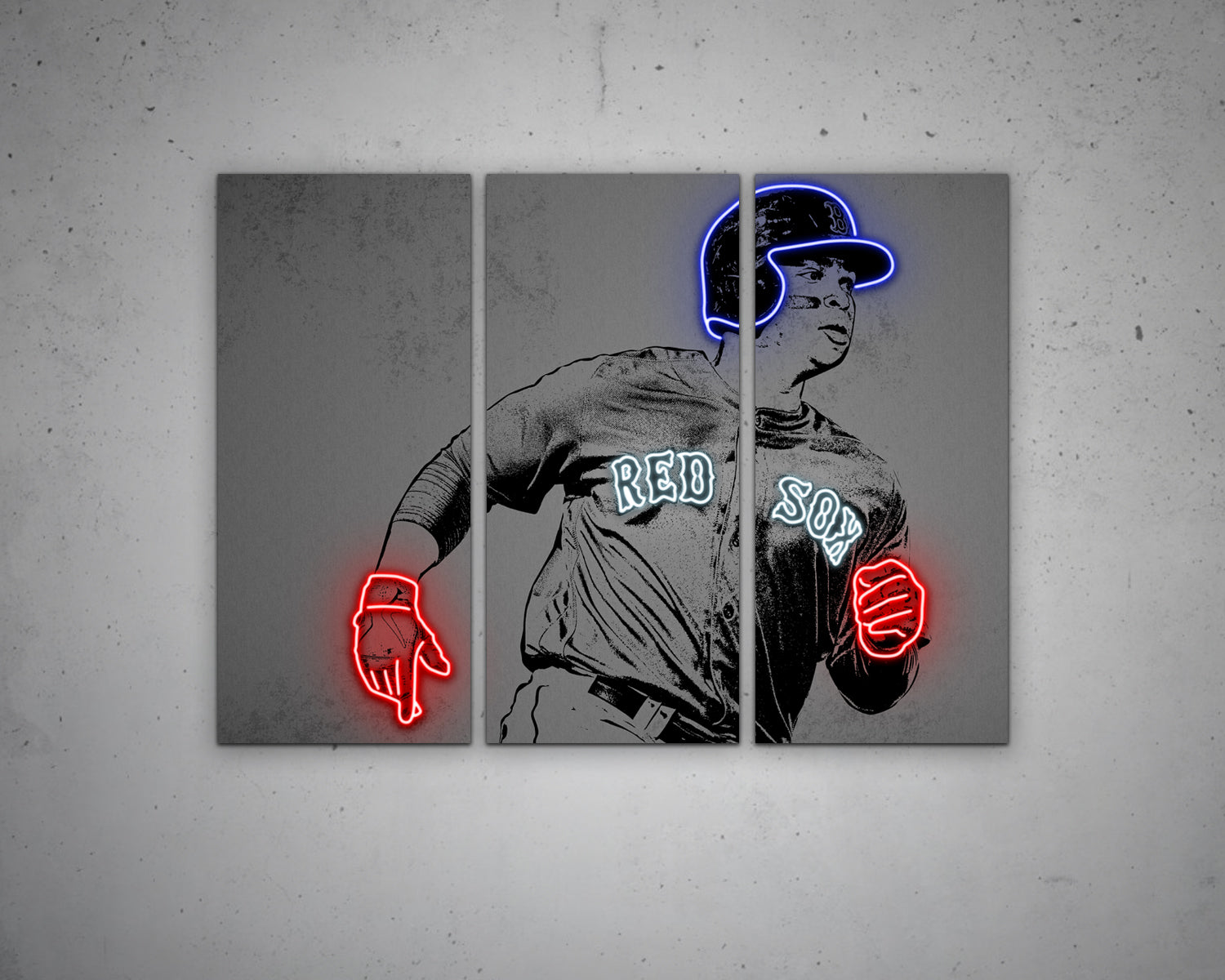 Rafael Devers Canvas Wall Art 