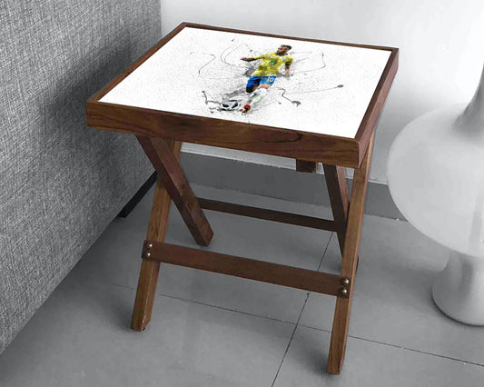 Neymar Brazil Splash Effect Coffee and Laptop Table