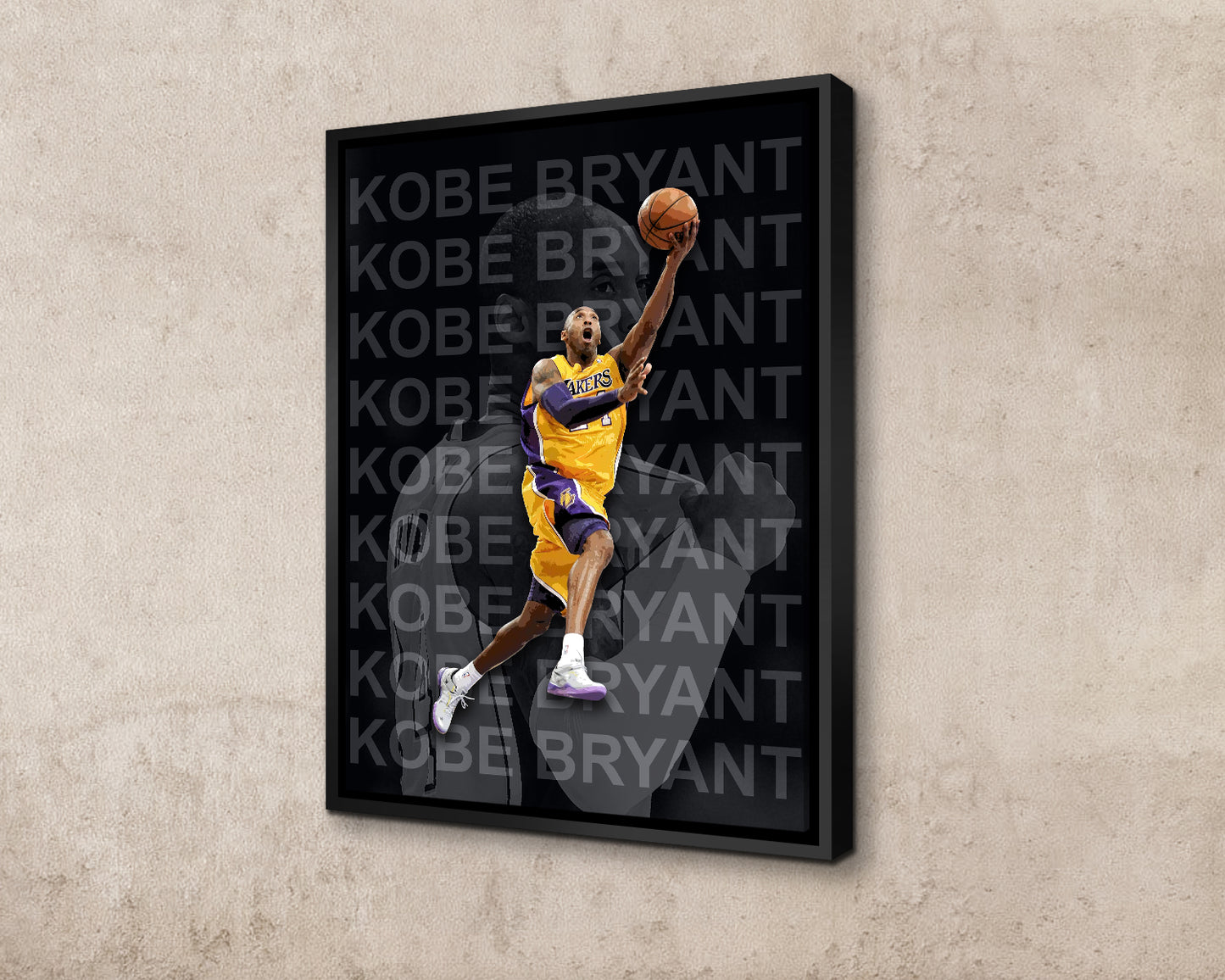Kobe Bryant Canvas Wall Art 