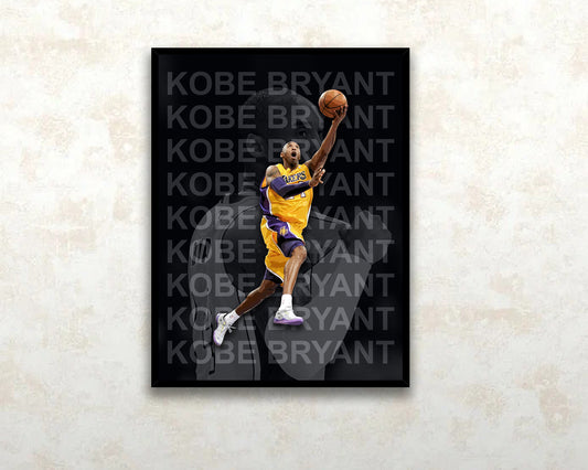 Kobe Bryant Canvas Wall Art