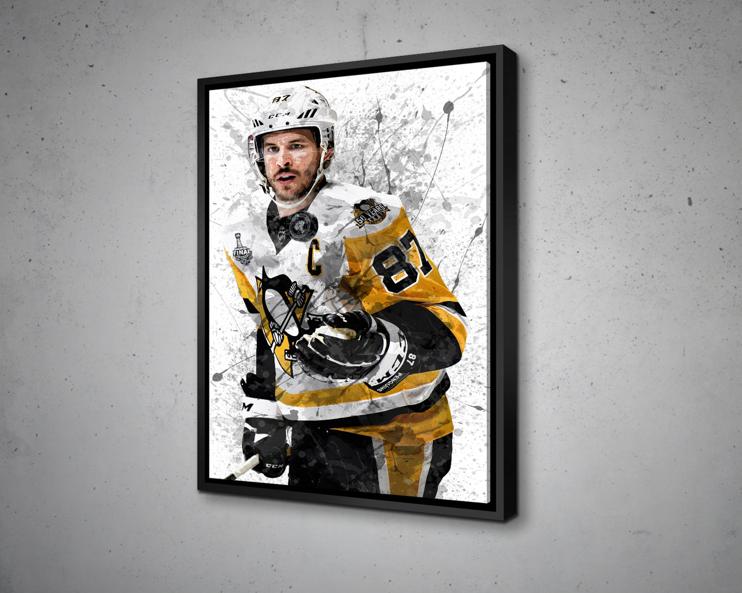 Sidney Crosby Canvas Wall Art 