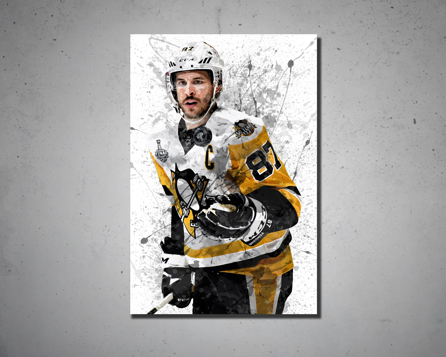 Sidney Crosby Canvas Wall Art 