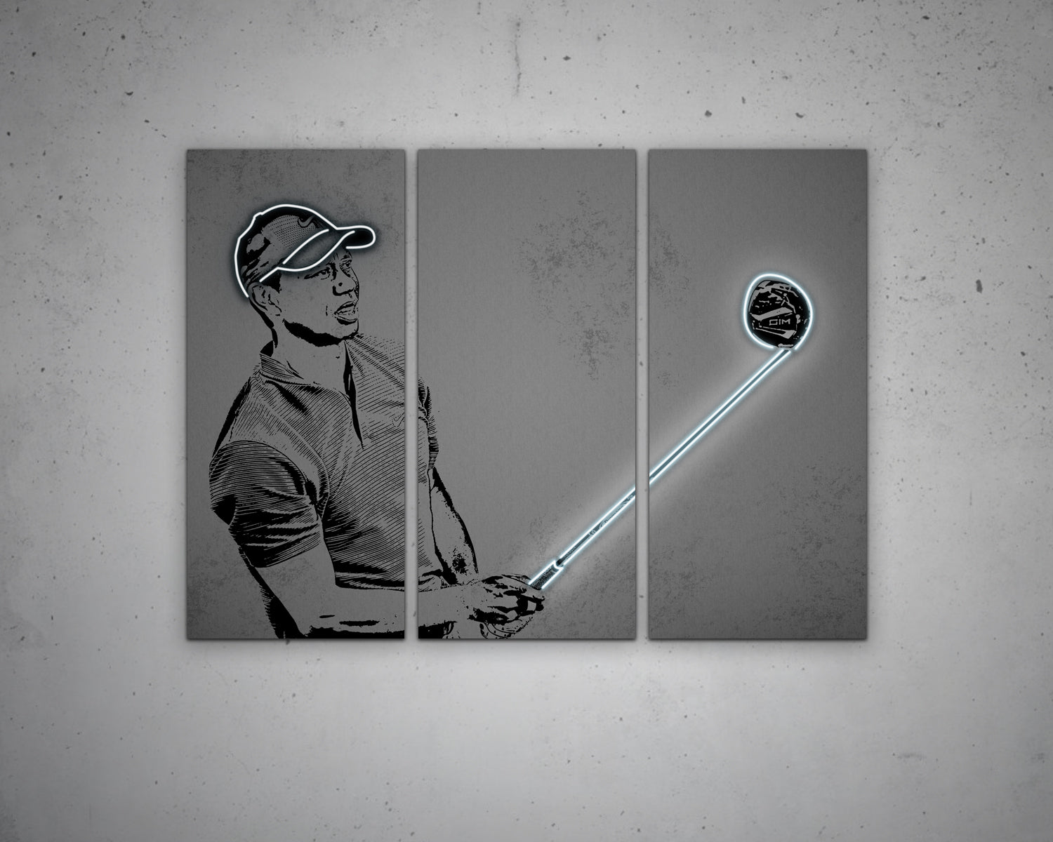 Tiger Woods Canvas Wall Art 