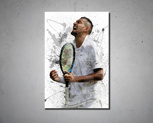 Nick Kyrgios Canvas Wall Art