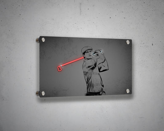 Bryson DeChambeau Canvas Wall Art