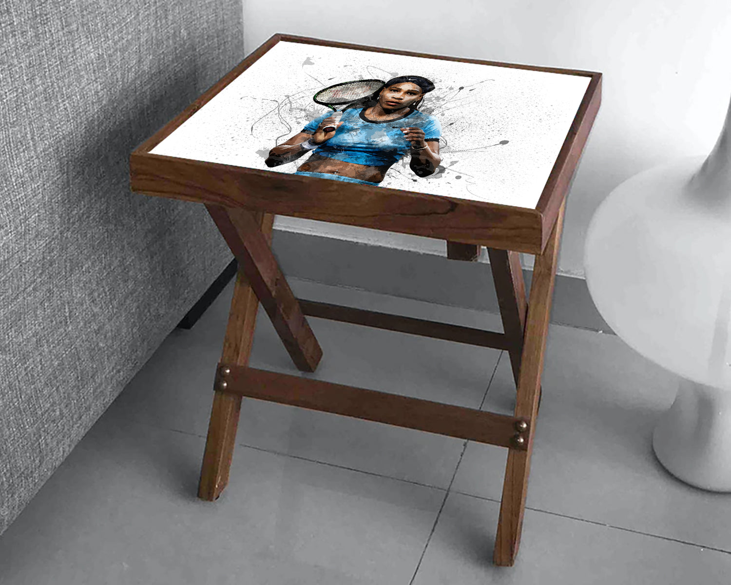 Serena Williams Splash Effect Coffee and Laptop Table 