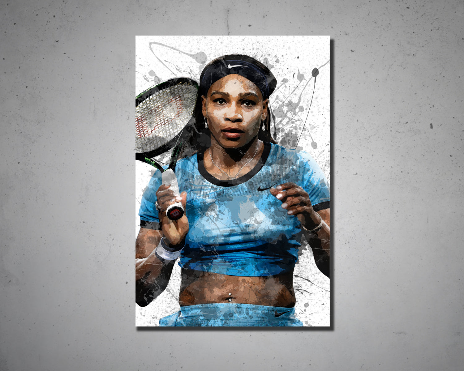 Serena Willams Canvas Wall Art 