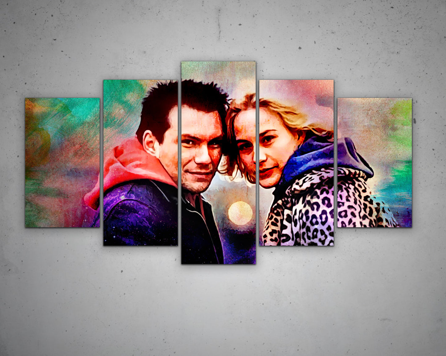 True Romance Multicolour Wall Art 