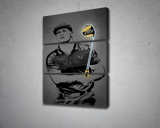 Bryson DeChambeau Canvas Wall Art
