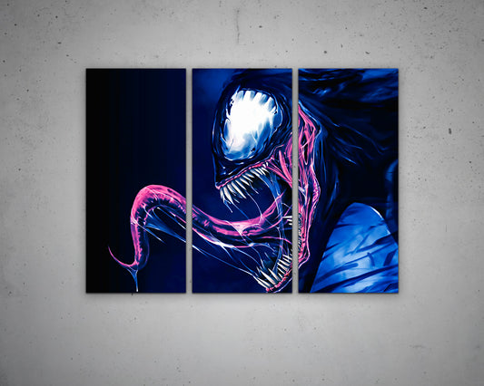 Venom Multicolour Wall Art 