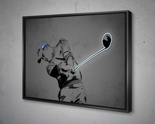 Collin Morikawa Canvas Wall Art