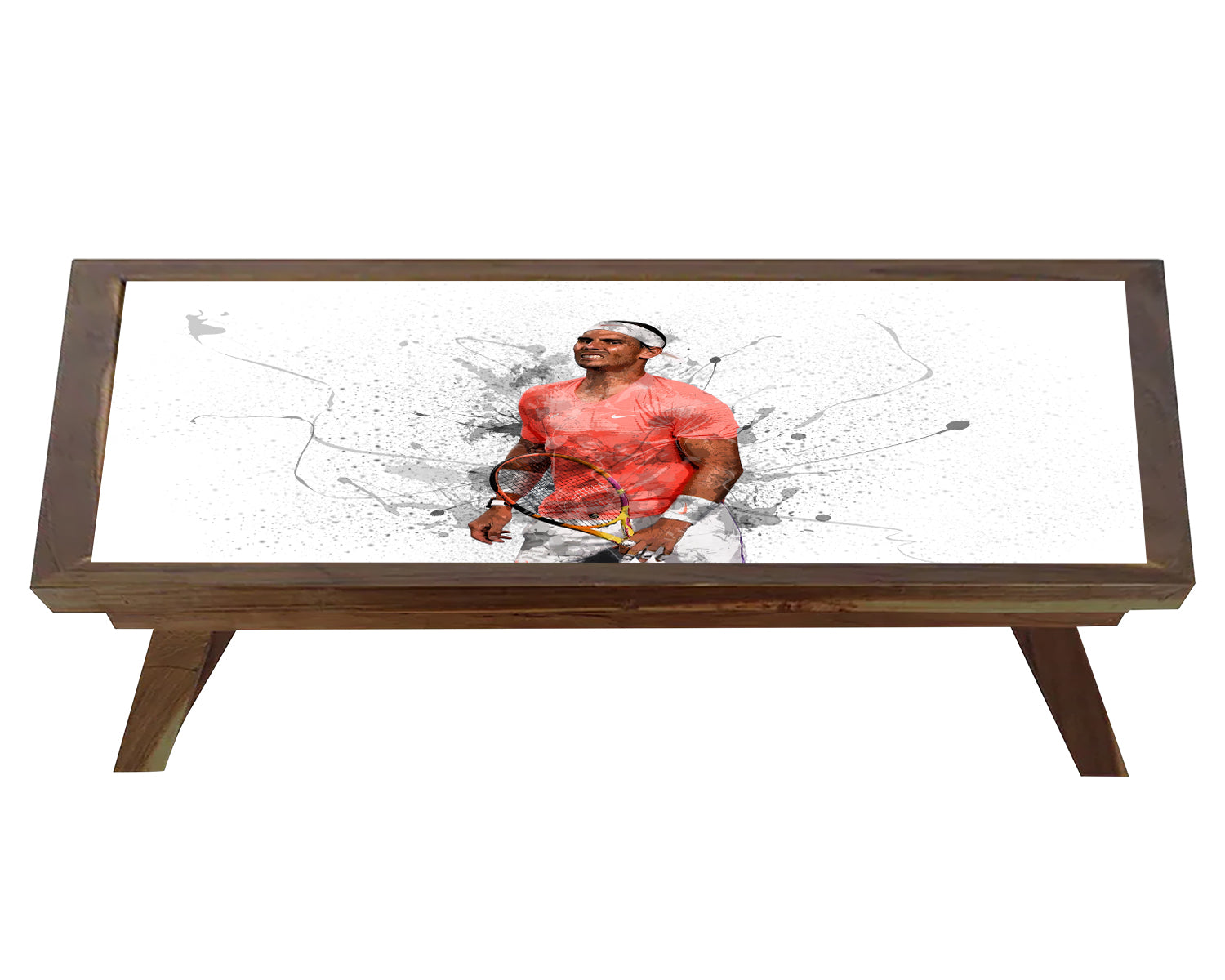 Rafael Nadal Splash Effect Coffee and Laptop Table 