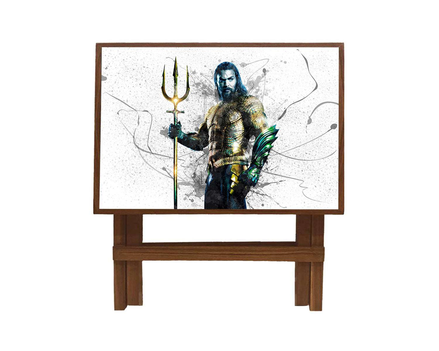 Aquaman Splash Effect Coffee and Laptop Table 