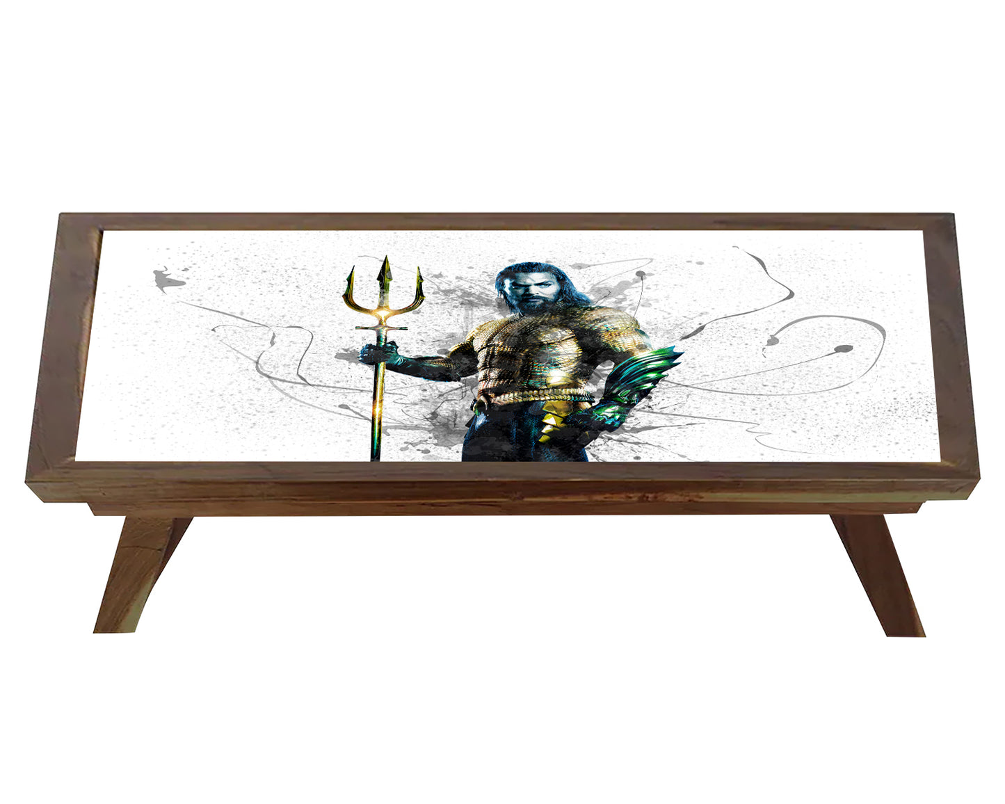 Aquaman Splash Effect Coffee and Laptop Table 