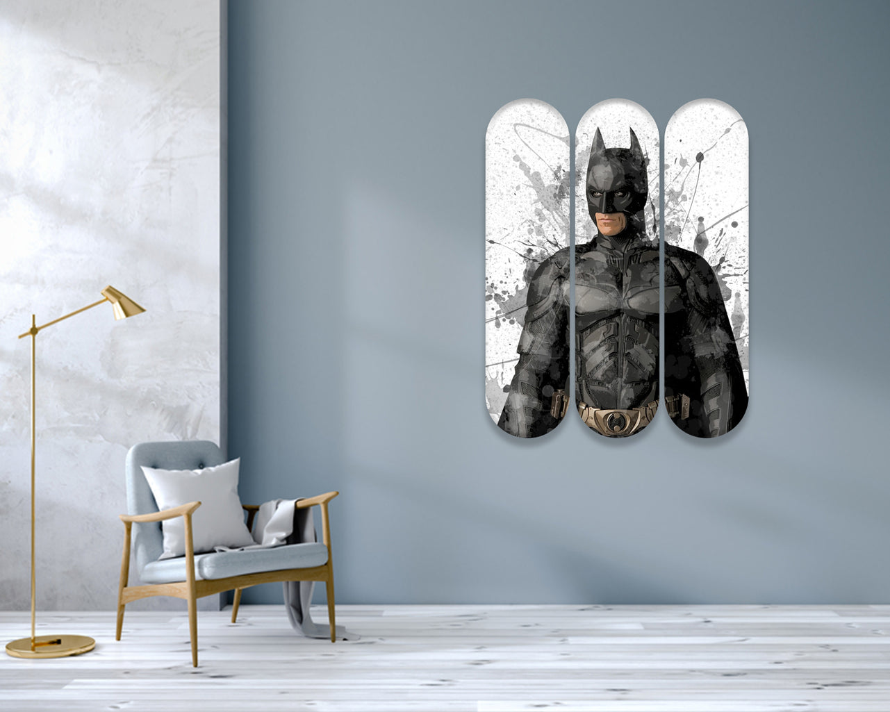 Batman Acrylic Skateboard Wall Art