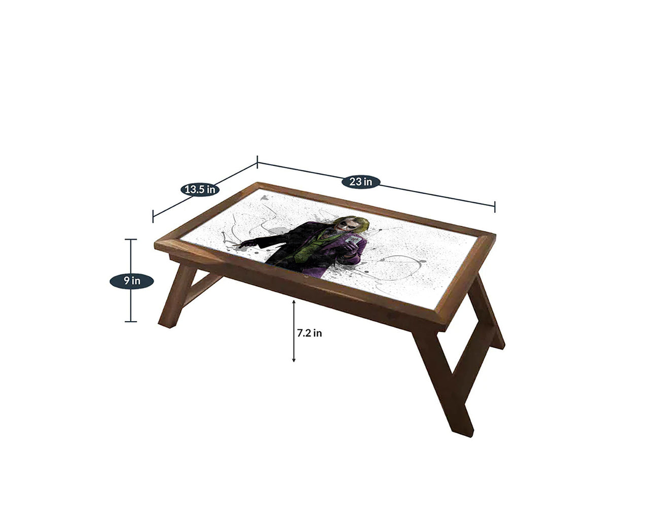 The Joker Splash Effect Coffee and Laptop Table