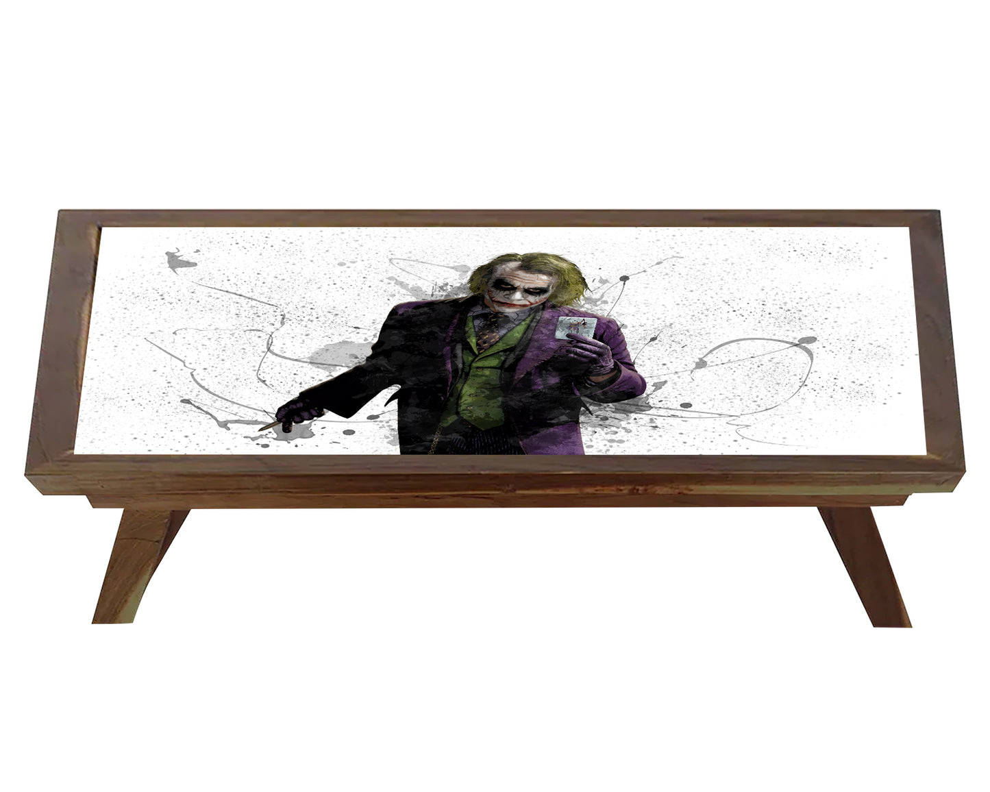 The Joker Splash Effect Coffee and Laptop Table 