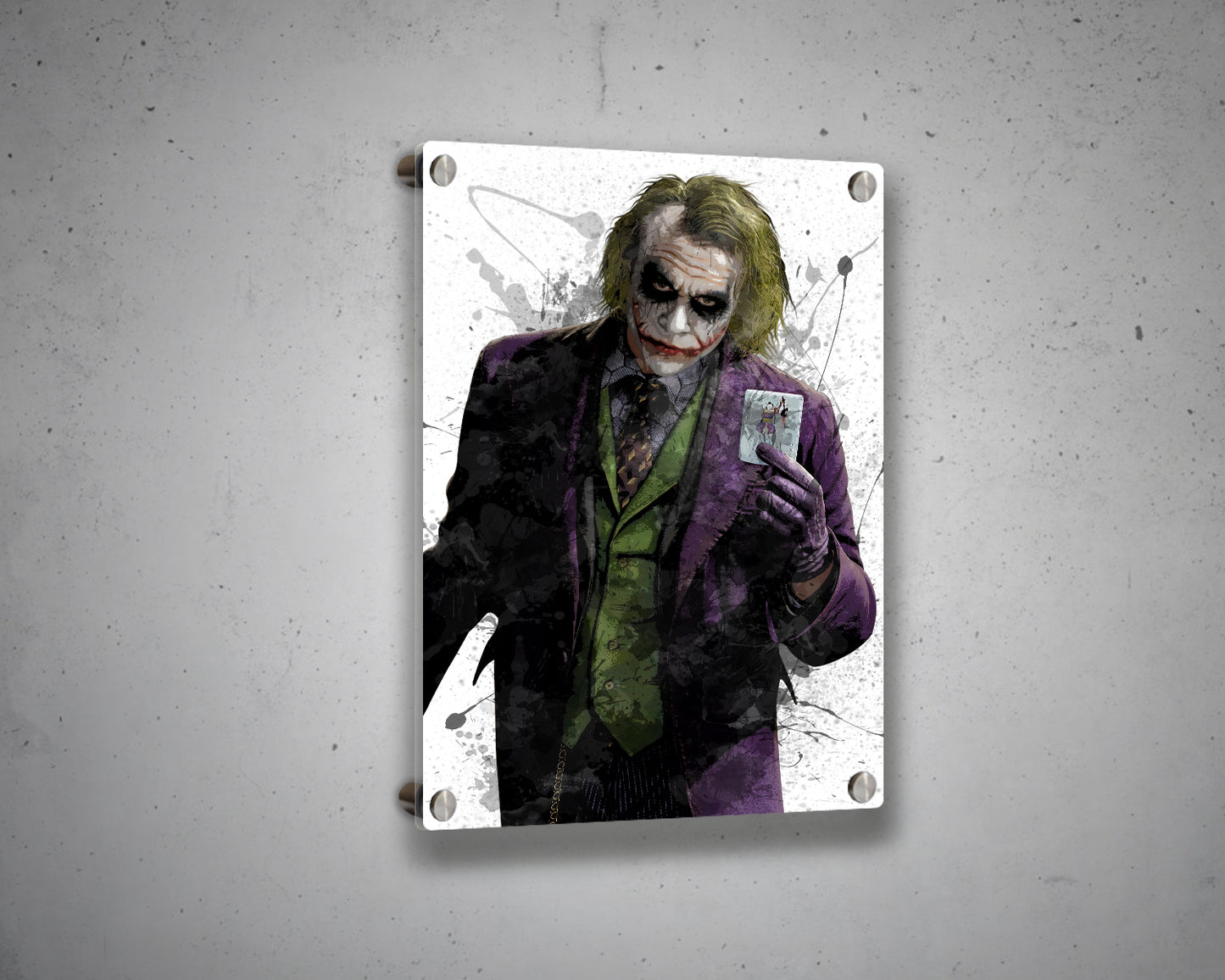The Joker Canvas Wall Art 