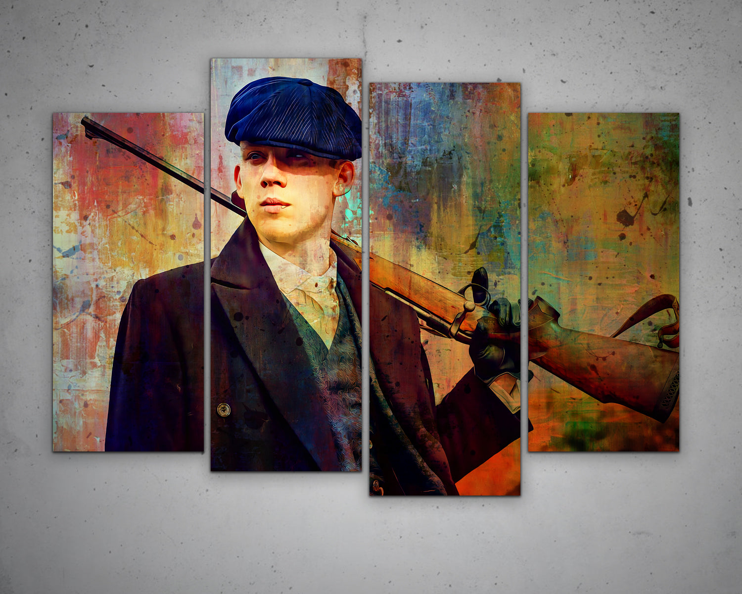 Peaky Blinders Multicolour Wall Art 