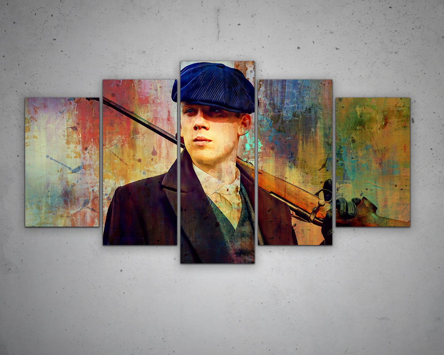 Peaky Blinders Multicolour Wall Art 