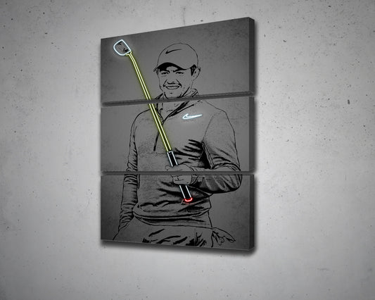 Rory McIlroy Canvas Wall Art