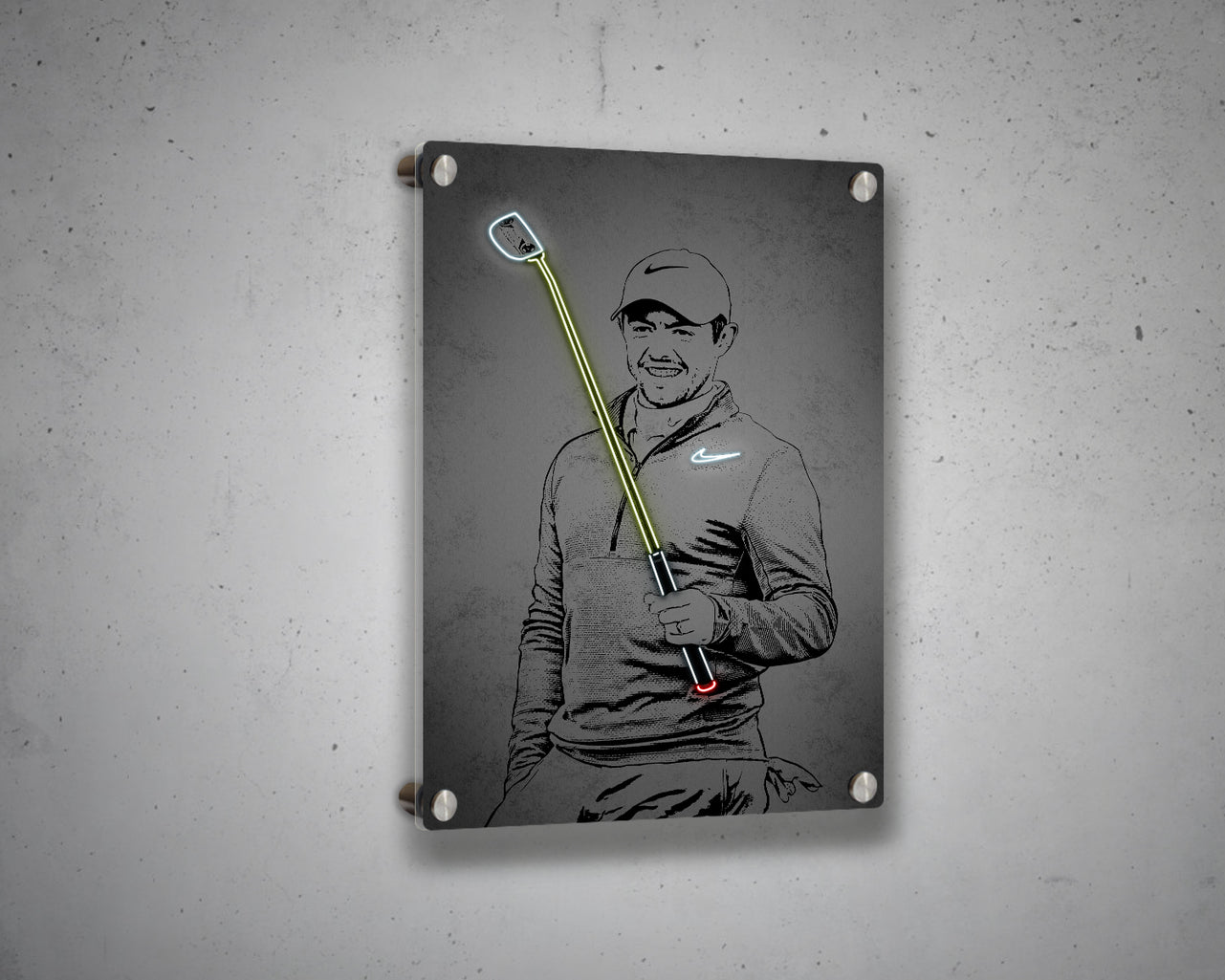 Rory McIlroy Canvas Wall Art