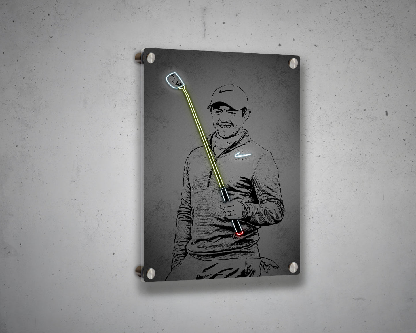 Rory McIlroy Canvas Wall Art 