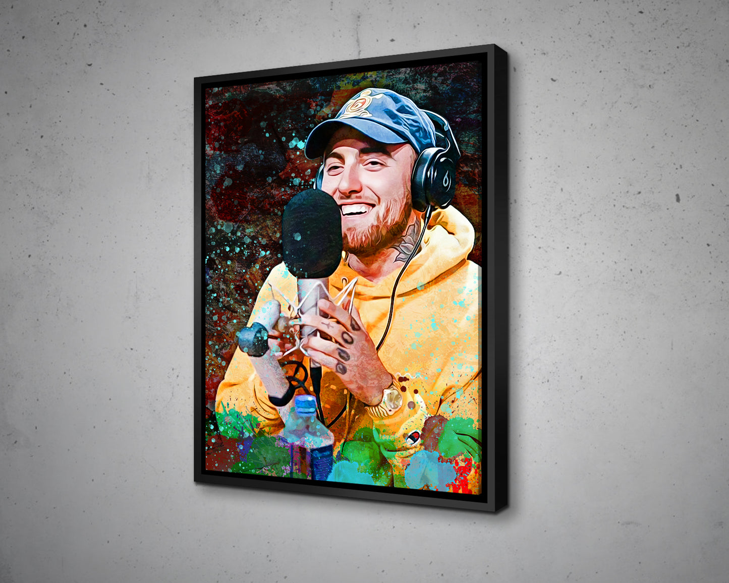 Mac Miller Multicolour Wall Art 