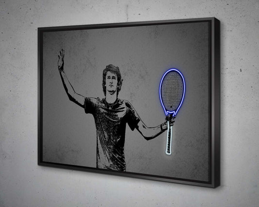 Alexander Zverev Canvas Wall Art