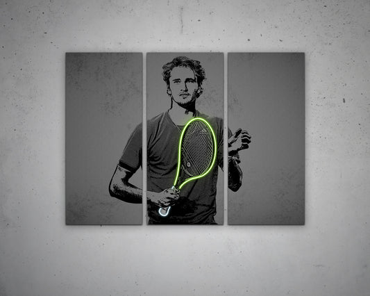 Alexander Zverev Canvas Wall Art 