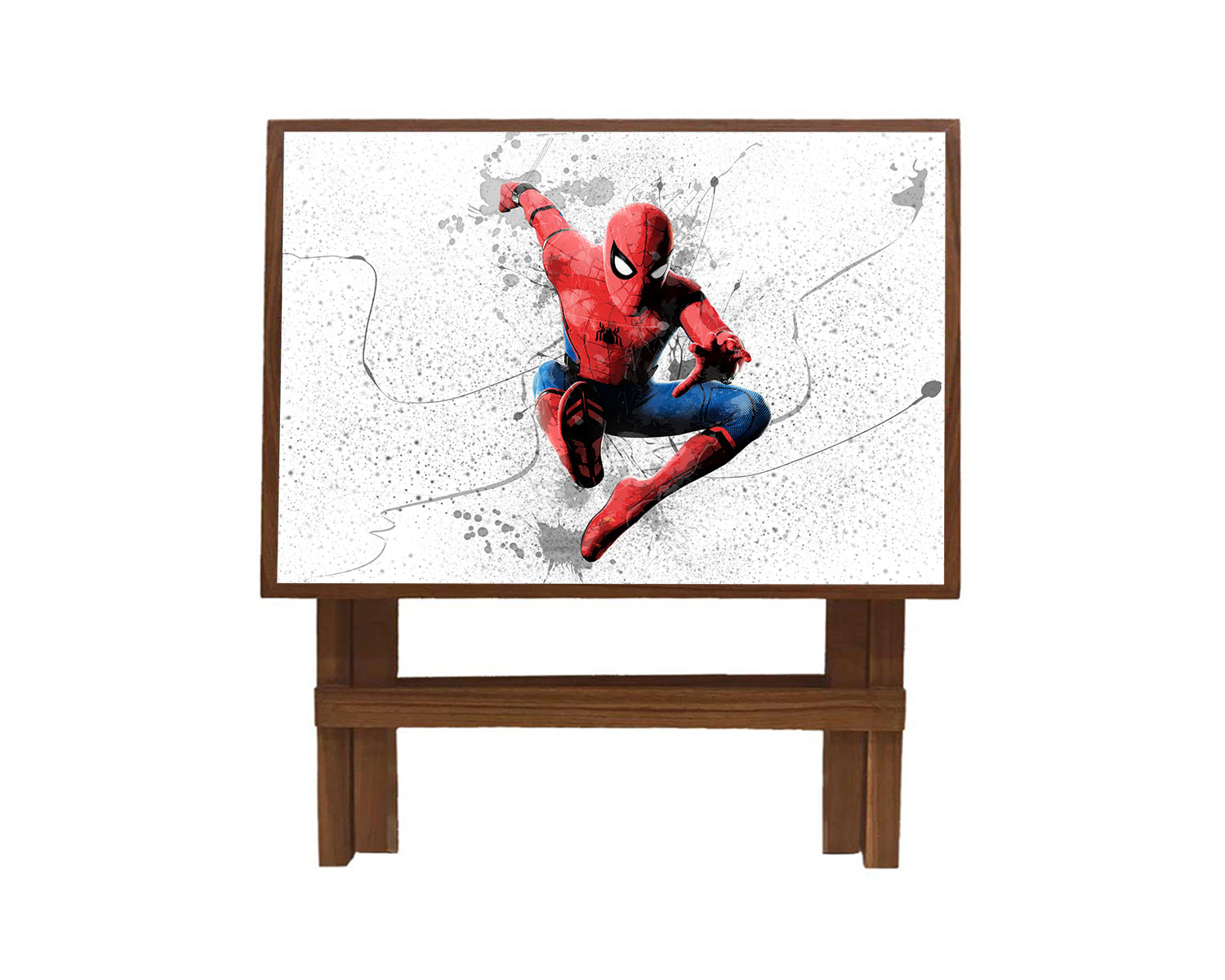Spider Man Splash Effect Coffee and Laptop Table 